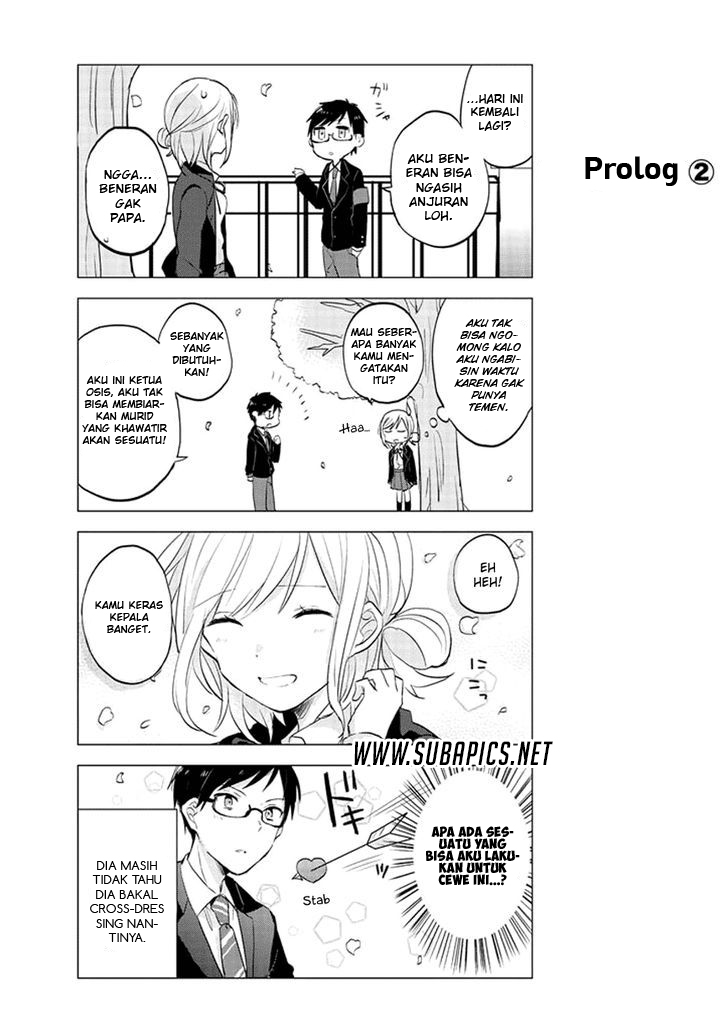 Seito Kaichou desu ga Josou Hajimemashita chapter 3